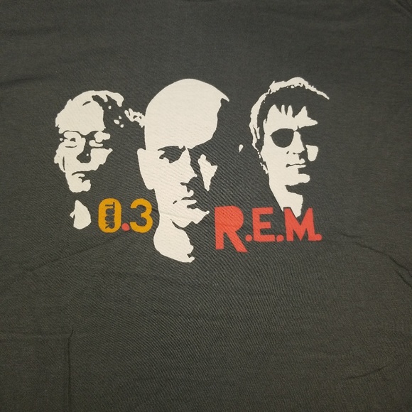Standard American Other - R.E.M. Licensed 2003 Tour T-Shirt Band Merch REM